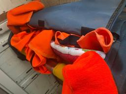T - Ryobl tool bag w/ hand saw & hunting gear