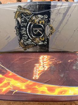 Q surf board bench