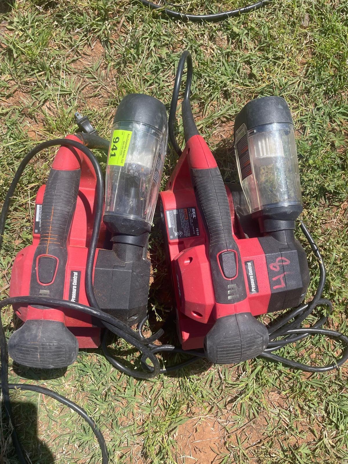 I - Skil 3inX18in variable speed belt sander