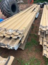 F- used stack of sheet metal