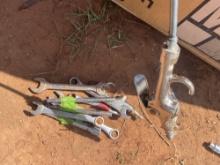 G various wrenches and blow gun