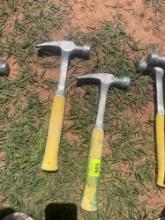 H - two 20oz hammers