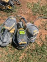H - DeWalt random orbit palm sanders