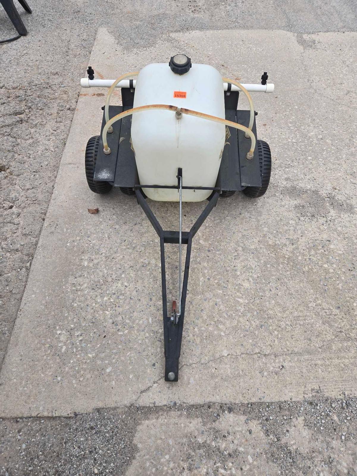 Western, Self Pumping Lawn Sprayer. Pull Behind Mower or ATV.