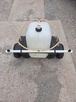 Western, Self Pumping Lawn Sprayer. Pull Behind Mower or ATV.