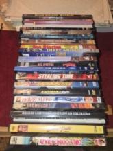 Box of 20 Assorted DVDs. All one money. Entertainment.