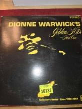 Dionne Warwick , 4 Record Set. Vintage Vynl Records. Entertainment. Collectible.