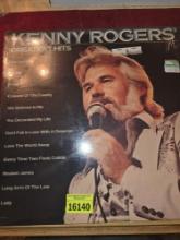 Kenny Rogers. Vintage Vynl Record. Entertainment. Collectible.