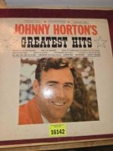 Johnny Horton. Vintage Vynl Record. Entertainment. Collectible.