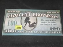 Indecent Proposals, Board Game . Entertainment.