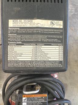Craftsman 4.5 HP 20gal air compressor