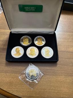 World War 2 "Double Eagle" Commemorative Collection - 6 Tokens
