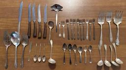 Assortment of Silverware and Serving Utensils
