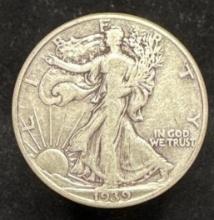 1936 Silver Walking Liberty Half Dollar