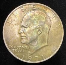 1971 D $1 Eisenhower Dollar
