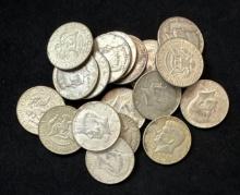 $10 Face Value - 40% Silver Kennedy Half Dollars