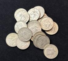$10 Face Value - 40% Silver Kennedy Half Dollars