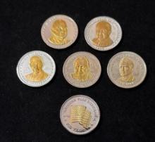 World War 2 "Double Eagle" Commemorative Collection - 6 Tokens