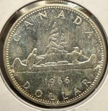 1966 Canada Silver Dollar