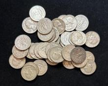$10 Face Value (40) - 90% Silver Washington Quarters