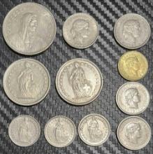 Collection of Swiss Coinage