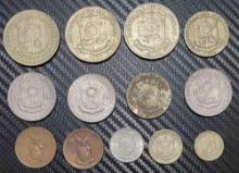 Collection of Philippine Coins, Includes WWII Issue Coins