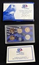 2004-S State Quarter Proof Set