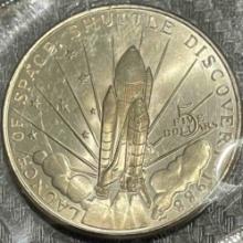 United States, 5 Dollars, Space Shuttle - Discovery