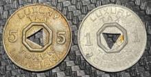 United States, Luxury Tax Tokens, Louisiana