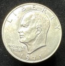 1971 D $1 Eisenhower Dollar