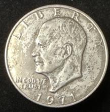 1971-D Eisenhower Dollar (Ike)