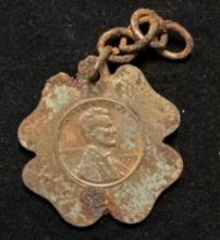 1958 Wheat Penny in Key Chain