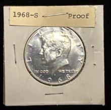 1968-S Kennedy Silver Half Dollar Proof