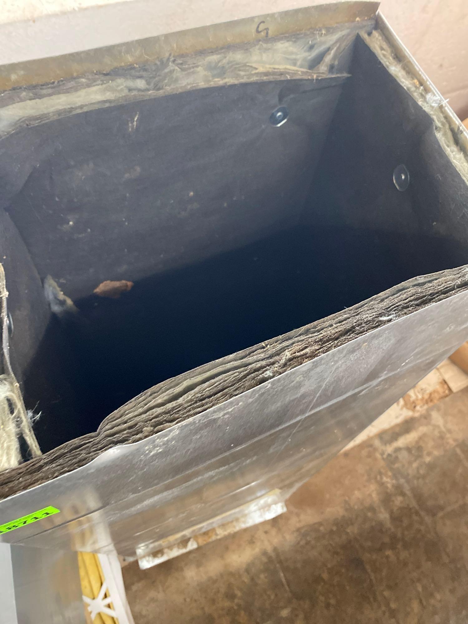 Misc HVAC items and a cat box