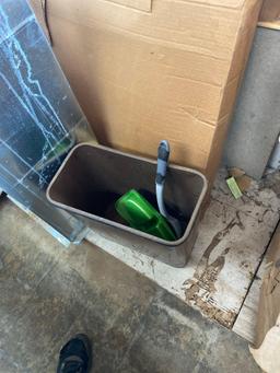 Misc HVAC items and a cat box