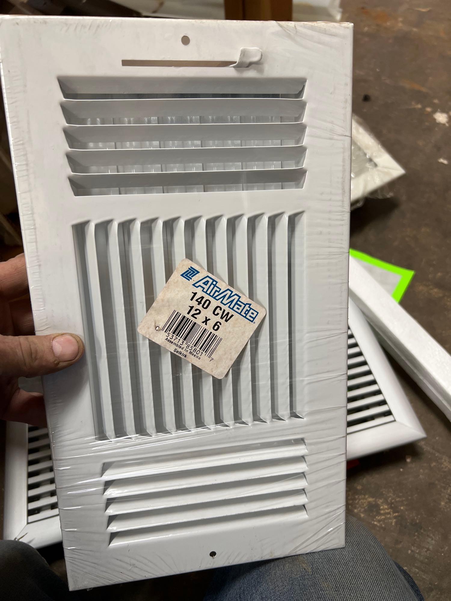 Vent covers measurements in photos