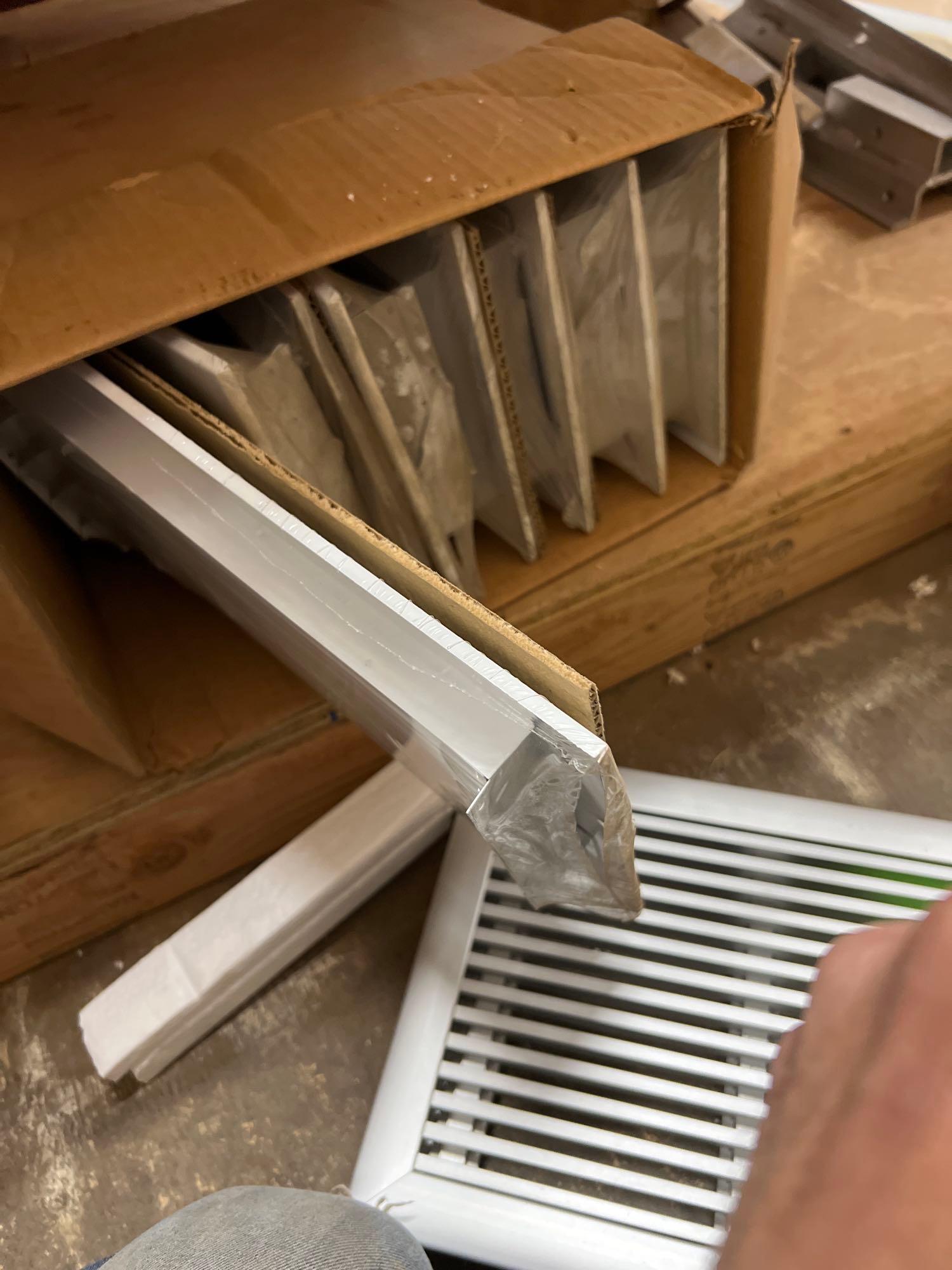 Vent covers measurements in photos