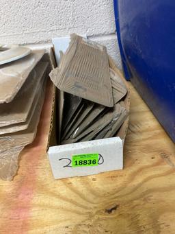 Floor air vent covers size in phot
