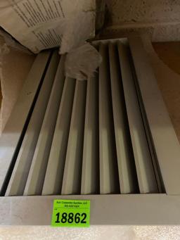 Vent covers measurements in photos