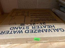 Water heater stand