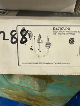 Deck mount roman tub rough in kit 2 times the money