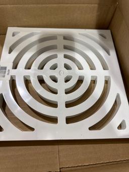 Full top grate for floor sink