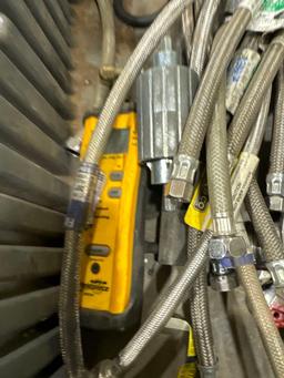 Supply lines, Swivel safety hasp, pipe cutter and other misc items