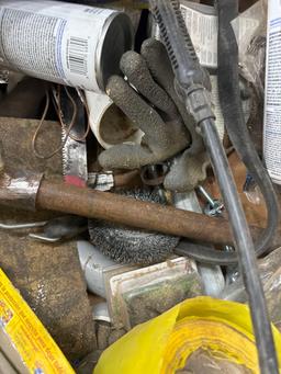 Box contains sprayer, foil, cling wrap, gloves, caution tape, fittings, and so much more