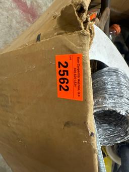 Box contains sprayer, foil, cling wrap, gloves, caution tape, fittings, and so much more