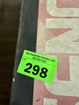 Galvanized 16 gauge staples in box