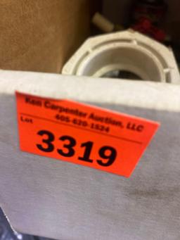Gas, brass, pvc fittings