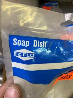 Plastic soap dish