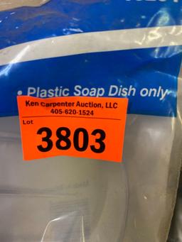 Plastic soap dish