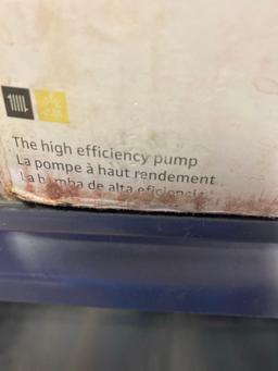High efficiency pump